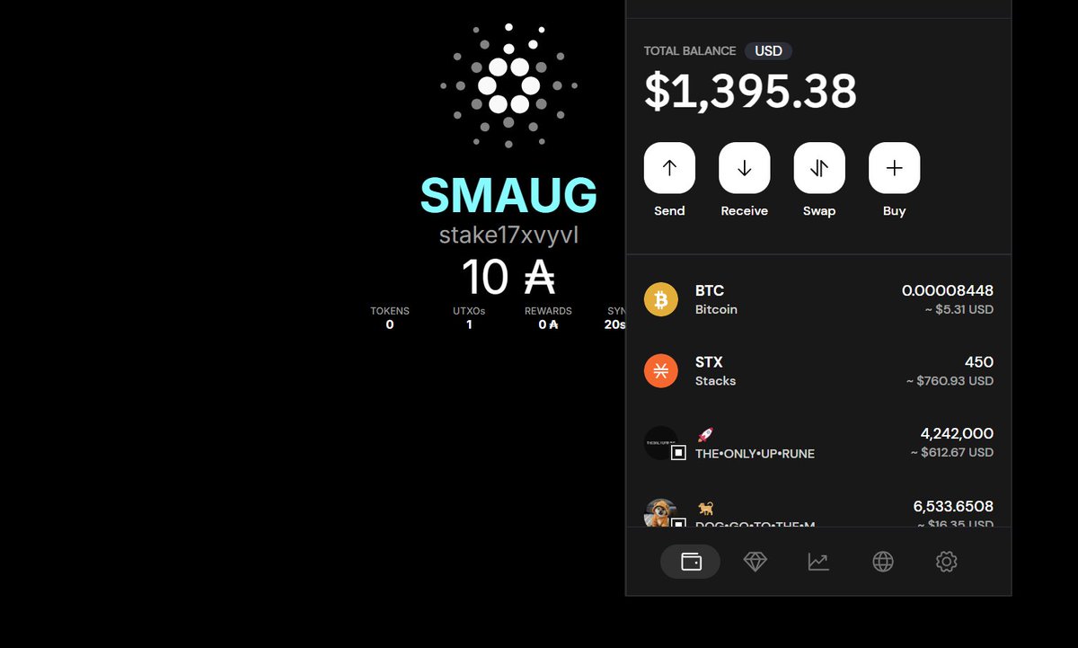 It works 🤯

This address is a smart contract, built on Plutus V3, that allows a Bitcoin wallet to control it directly!

Bitcoin users can now send ADA, tokens, and even stake in any Cardano pool — no new wallet needed.

Tldr: A seamless bridge between Bitcoin and Cardano apps is