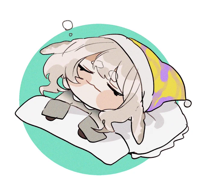 お大事にお早めにおねんね…#ちん絵 