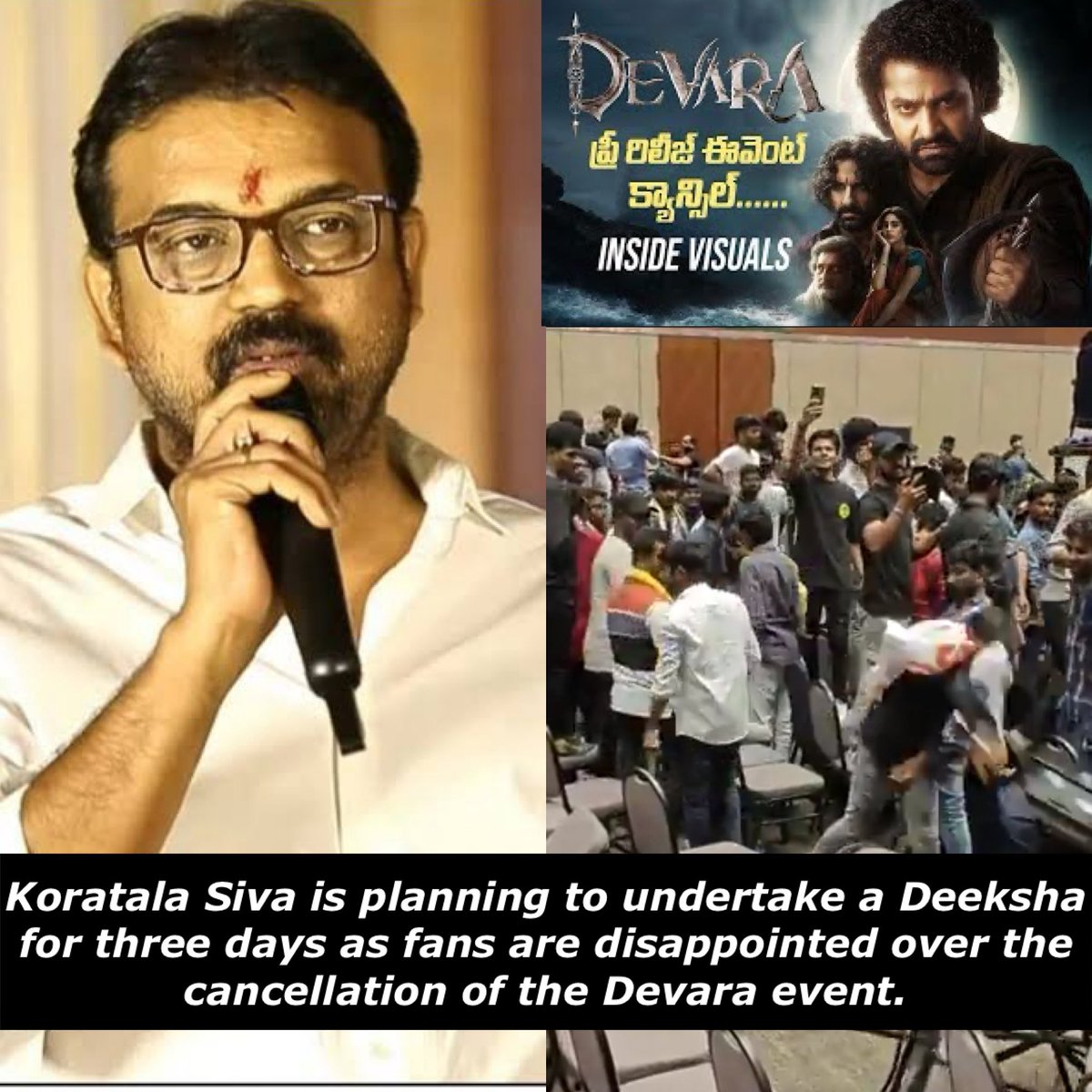 Ajith_Kumar666's tweet image. Great gesture #KoratalaSiva 👏

#DevaraPreReleaseEvent  #Devara