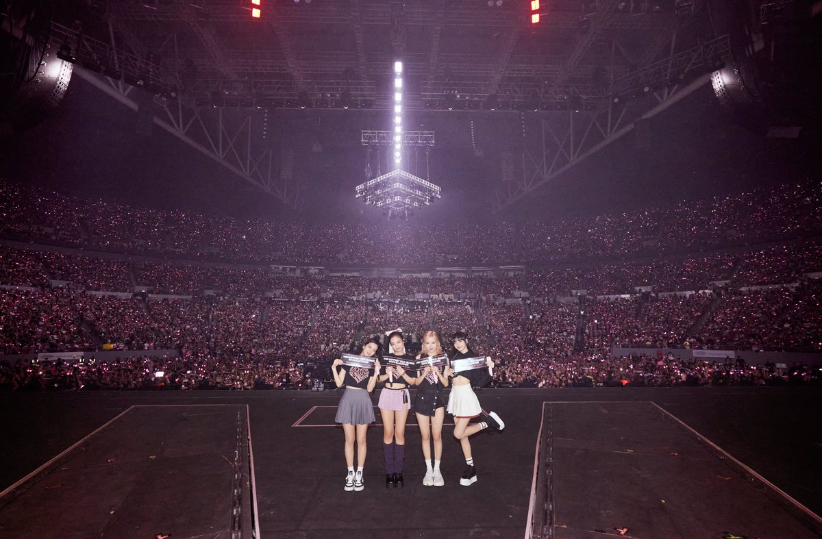.<a href="/JYPETWICE/">TWICE</a> and BLACKPINK are the only K-Pop acts to sell out the Philippine Arena, the largest indoor arena in the world.

They both did it not ONCE but TWICE.