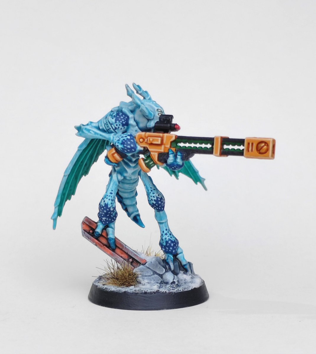 Vespid Stingwings which I painted from the new Kill Team box!

Big thanks to my good mate <a href="/Hellstorm_Mikey/">Hellstorm Mikey</a> who painted the rest of the box, check them out!

Thanks to <a href="/warhammer/">Warhammer Official</a> for providing us with a free set to paint!

#adwip #killteam #warhammer #WarhammerCommunity #vespid