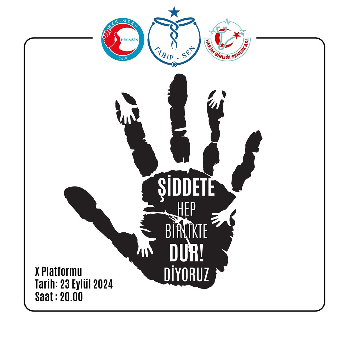 Hekimlere yönelik şiddet her gün daha da korkunç boyutlara ulaşıyor. 

Meslektaşlarımız görevlerini yaparken darp ediliyor, tehdit ediliyor, usulsüz rapor isteklerinde bulunuluyor ve can güvenlikleri hiçe sayılıyor. 

Ne yazık ki bu insanlık dışı saldırılar karşısında Sağlık