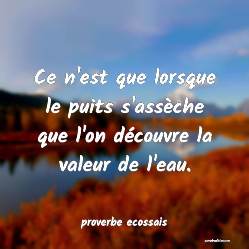 #Citation >>> 💧 “Ce n’est que lorsque le puits est sec qu’on découvre la véritable valeur de l’eau.”  👉 La #reconnaissance arrive souvent trop tard, apprenons à apprécier ce que nous avons avant qu’il ne soit trop tard. 👈 #Réflexion #Gratitude #Philosophie #Quote #Proverbe