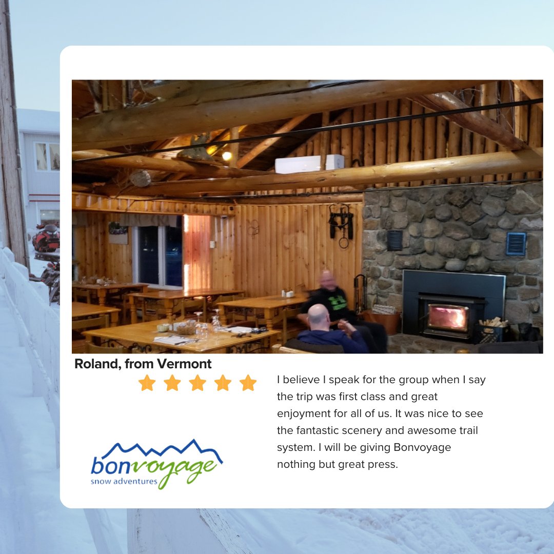 snowmobiling's tweet image. 🍻 End the day by the fire, sharing stories and laughter with newfound friends. Who's excited about the next trip? #AdventureCommunity #WinterGetaway #BVSnowAdventures