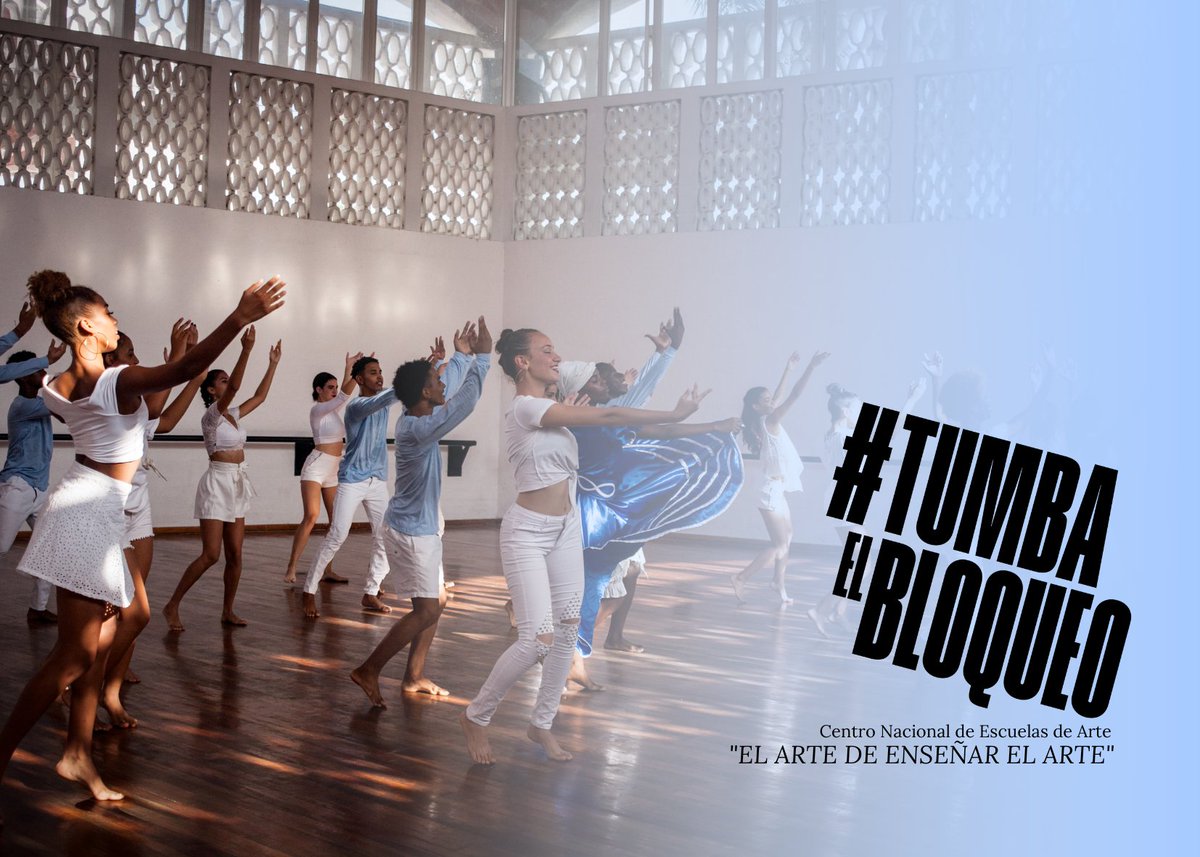 ✊🏼🇨🇺Cada día que pasa, el bloqueo se siente más como un acto de genocidio contra la #CulturaCubana. Desde #ElArteDeEnseñarElArte, levantamos nuestra voz en contra de esta opresión. #TumbaElBloqueo #CubaEsCultura #EscuelasDeArte #ElArteDeEnseñarElArte