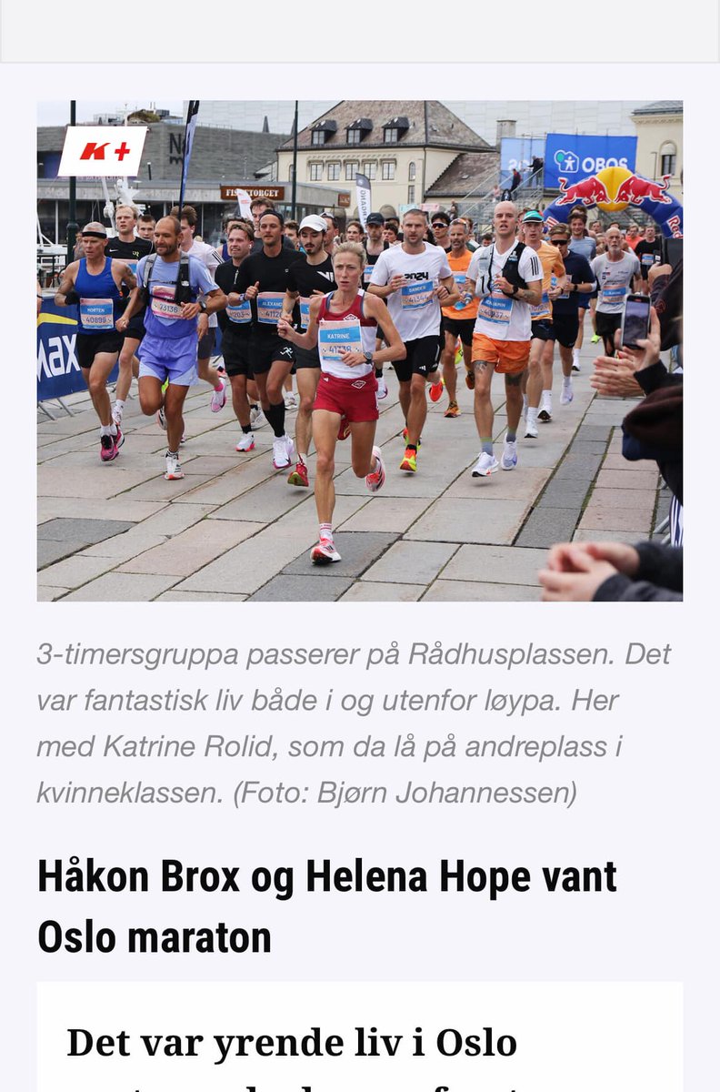 Fra gårsdagen - «Fartsholderen fortjener også en hare» (kvinne 48) 😅🏃‍♀️🏃Takk for laget så lenge det holdt. Det var fryktelig gøy! Bilde: Kondis