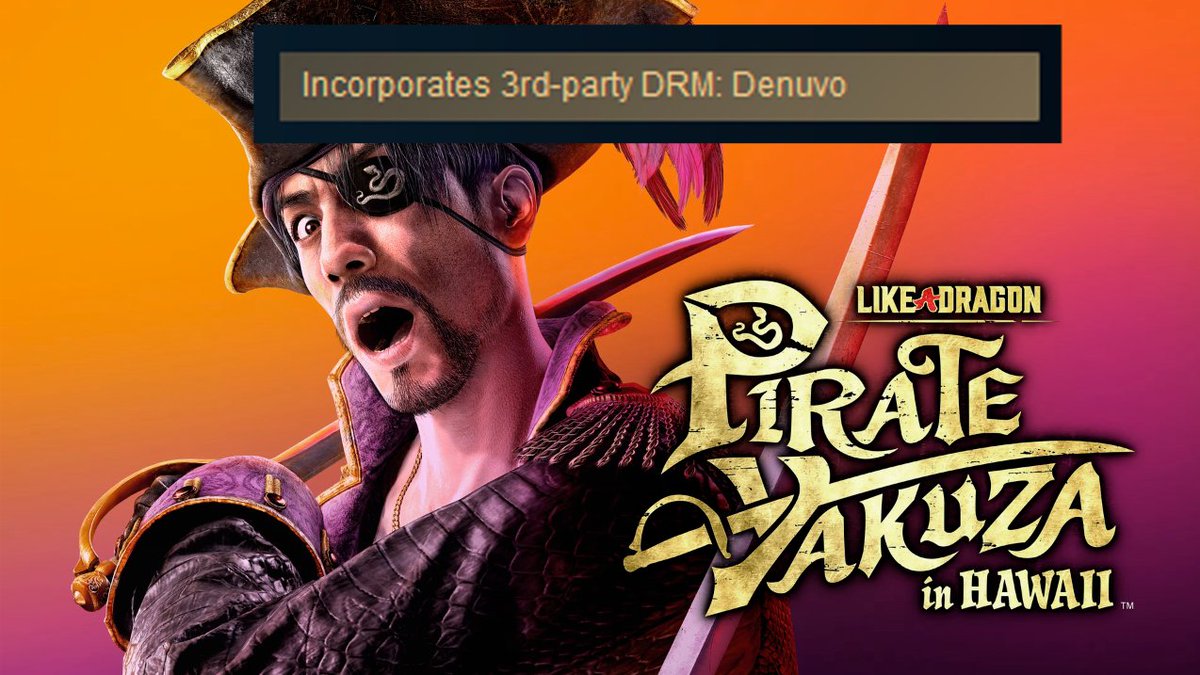 >upcoming pirate yakuza game
>check inside
>anti-piracy software