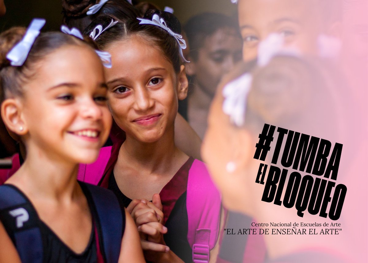 ✊🏼🇨🇺Las restricciones impuestas por el bloqueo son un ataque directo a la identidad cultural cubana y su legado artístico. ¡Defendamos nuestra cultura! #TumbaElBloqueo #CubaEsCultura #EscuelasDeArte #ElArteDeEnseñarElArte 🎶🩰