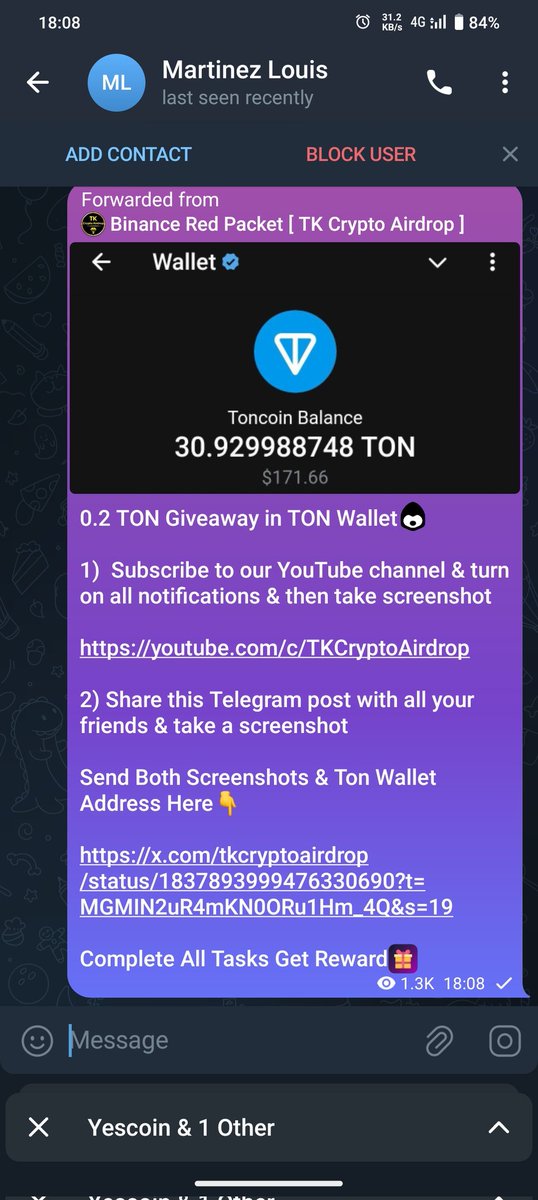 FortuneC45's tweet photo. @tkcryptoairdrop https://t.co/a9LyVmTrxz