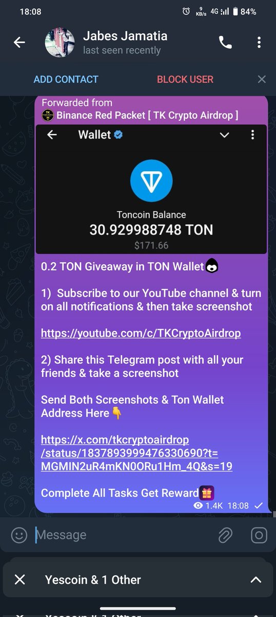FortuneC45's tweet photo. @tkcryptoairdrop https://t.co/8BuZNRh8SK
