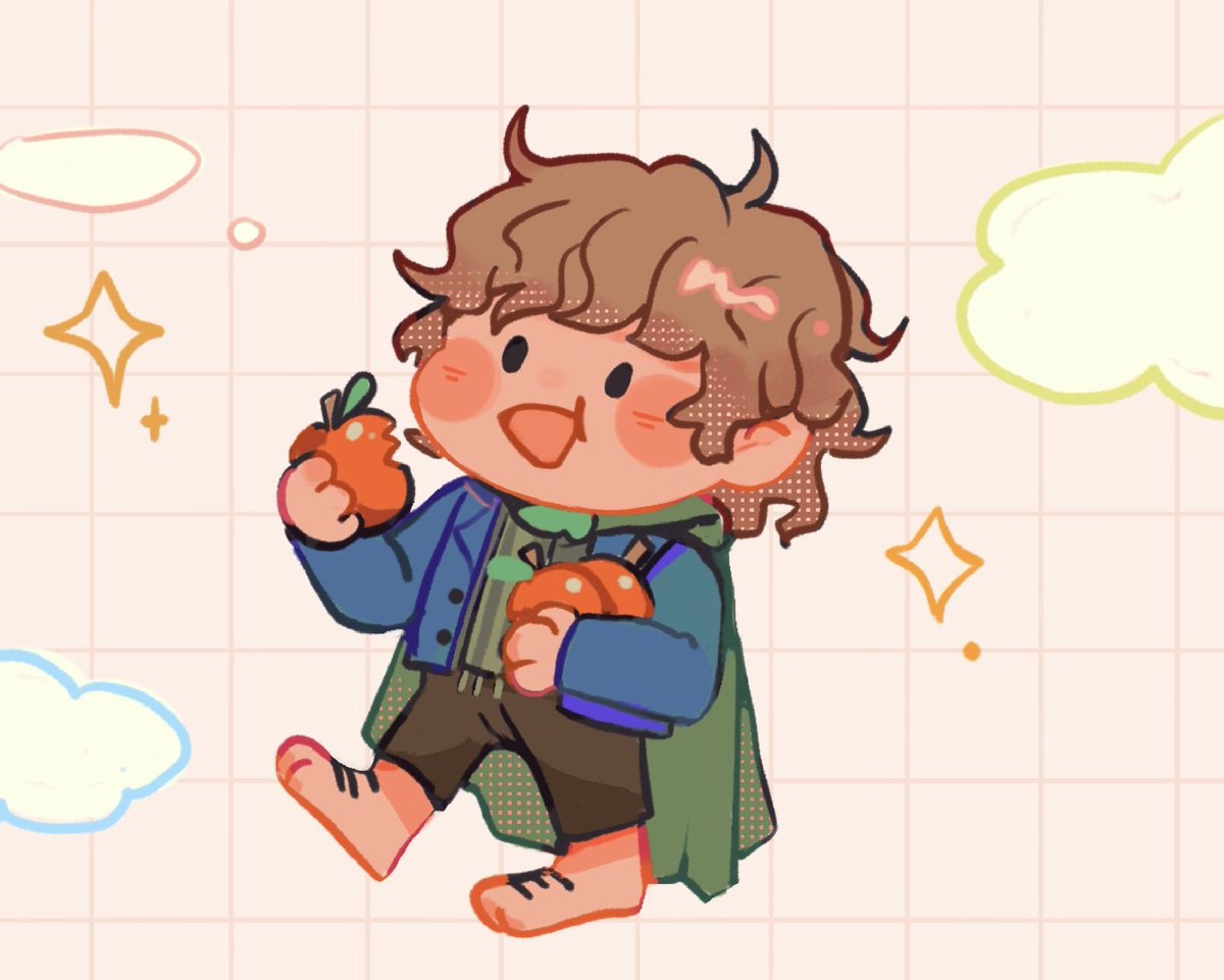 tsuyonpu's tweet photo. Happy Hobbit Day 🍂🍁 https://t.co/cMU7dQ6SrI