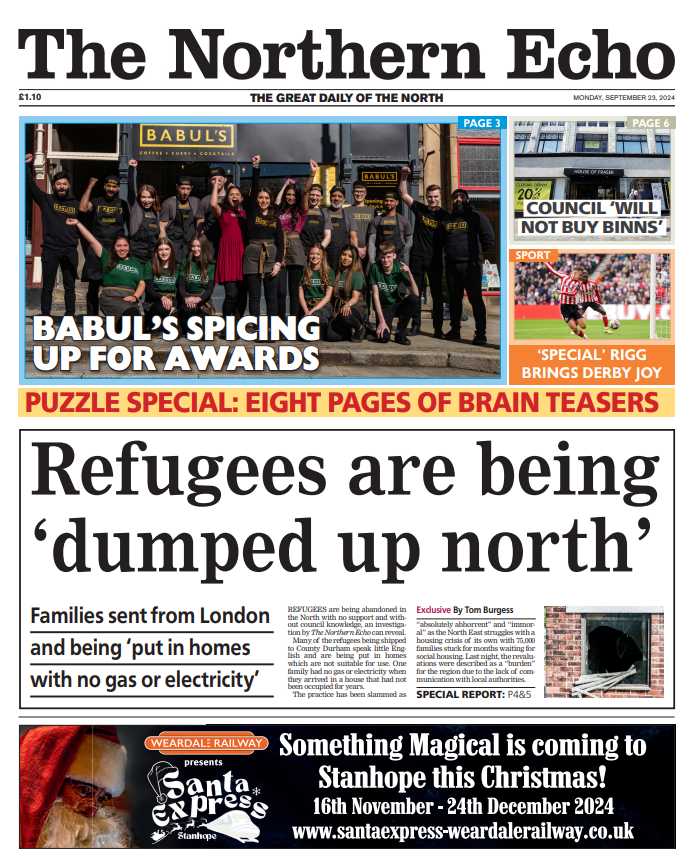 EchoNickG's tweet photo. It has been a busy week at @TheNorthernEcho HQ with important &amp; significant stories to be told in a way only a regional newspaper that prioritises journalism that makes a difference to people's lives can

Thank you to those who keep supporting us to allow us to do exactly that https://t.co/9rrkuXiiaY