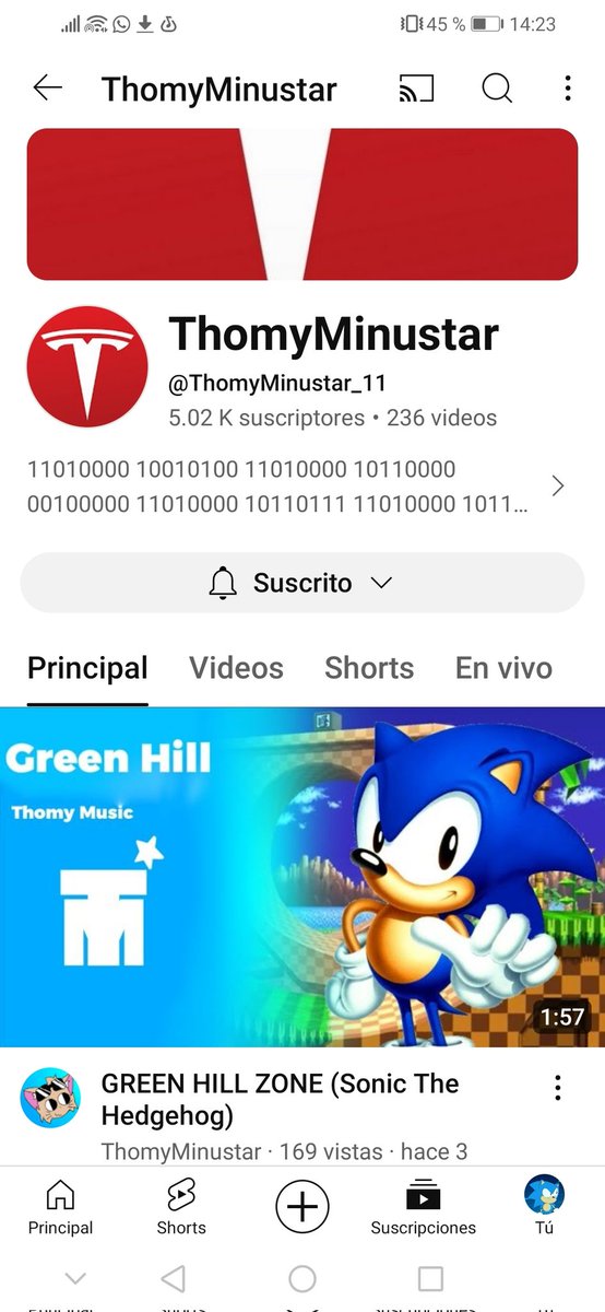 ThomyNormal's tweet image. Que onda con mi Cana de Youube una Personas Finjen ser mi Tesla y Roban mi Canal :V