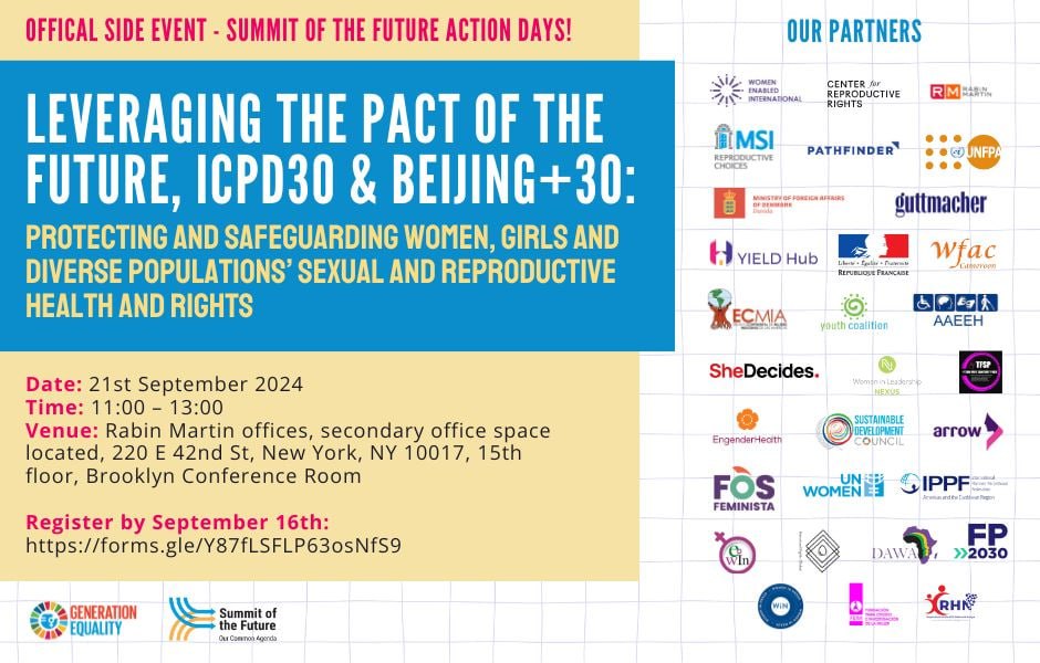Great meeting @TraciLBaird President &amp; CEO- <a href="/EngenderHealth/">EngenderHealth</a>, at the <a href="/UN/">United Nations</a> #SummitoftheFuture2024 #ActionDays! Inspiring to see <a href="/EngenderHealth/">EngenderHealth</a> and partners leading the conversation to advance SRHR for women, girls, and diverse communities. Looking forward to more progress &amp; action.
