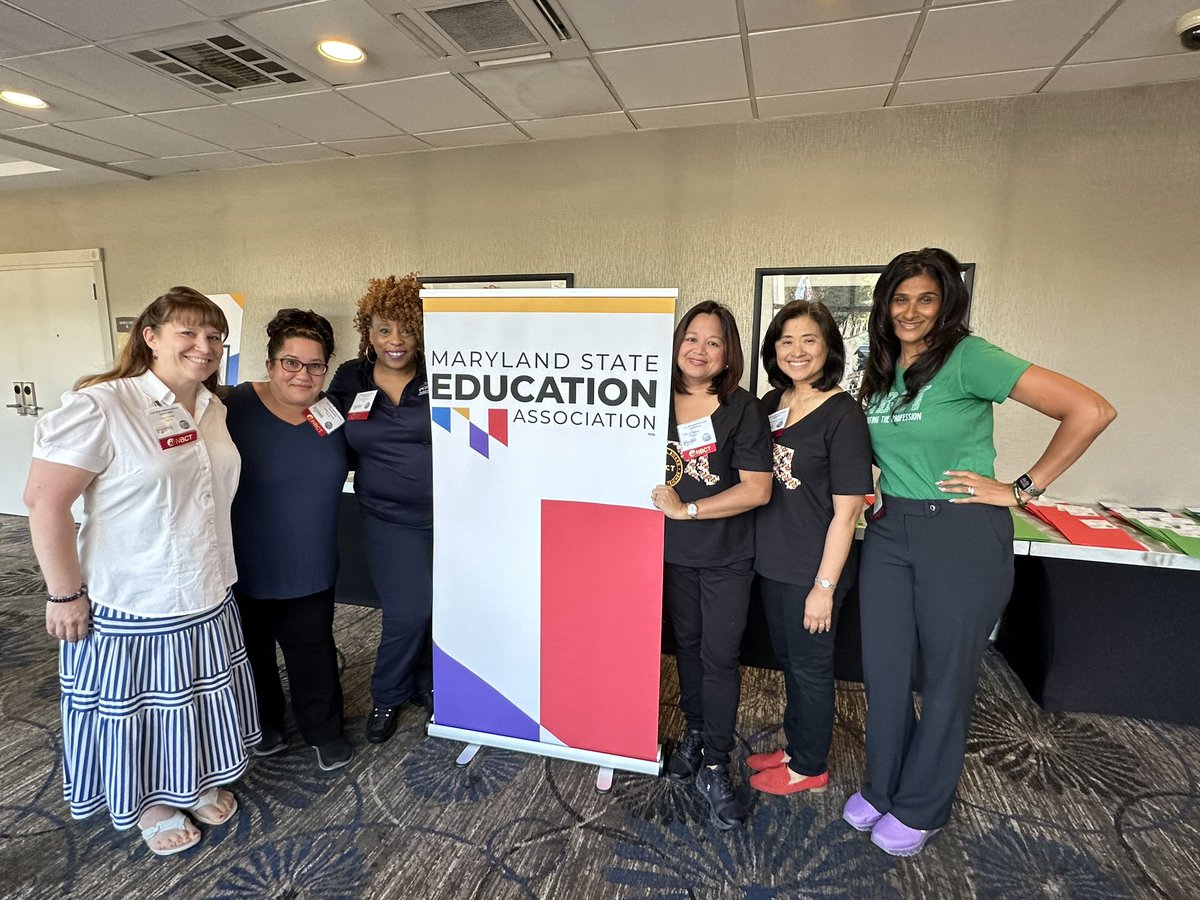 NBCT leaders successfully wrapped up Day 2 of MSEA NBCT Jump Start, guiding Maryland teachers as they began their journey toward National Board Certification!#pgcpsnbct  #@SoniaMatthew2 <a href="/lauradahlennbct/">Laura Dahlen, NBCT</a> <a href="/RoseMaryBunag/">Rose Mary Bunag, EdD, NBCT</a> <a href="/MentorTeacher4/">Senetria Blocker, NBCT</a> <a href="/MSEAeducators/">Maryland Educators</a> #nbct <a href="/NBPTS/">National Board</a>