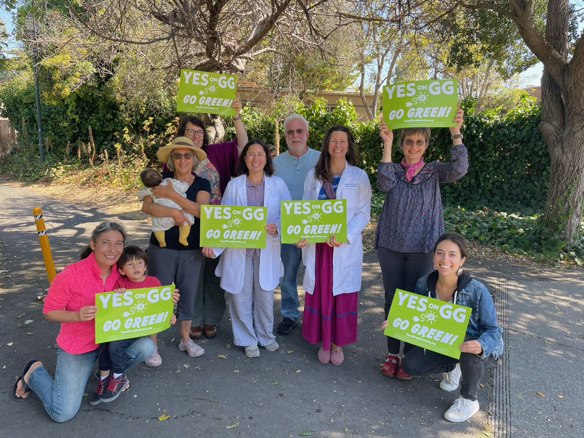 FossilFreeBK's tweet image. #YesonGG is supported by the Doctors, Nurses, and medical professional of Climate Health Now!