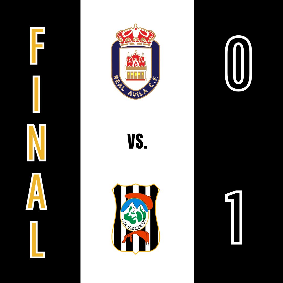 90’| ¡𝑭𝑰𝑵𝑨𝑨𝑨𝑨𝑨𝑨𝑳 del partido! 

¡𝙌𝙐𝙀́ 𝙑𝙄𝘾𝙏𝙊𝙍𝙄𝘼! Partido bestial de los nuestros y los tres puntos viajan para Escobedo.

🖤 SIIIIIIIIIIIII. ¡Vamos, 𝙚𝙦𝙪𝙞𝙥𝙖𝙯𝙤! 🤍

ÁVI 0 - 1 ESC

#ESCOgeBien | #2RFEF