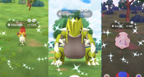 Loganberry2003's tweet photo. How Many raids to get shiny Groudon and I catch 2 event shiny Pokémon
#pokemongo 
#shinygroudon 
#shinymorelull 
#shinyswirlix 
https://t.co/5UjjuD6s0G https://t.co/ymlFH3IN5s
