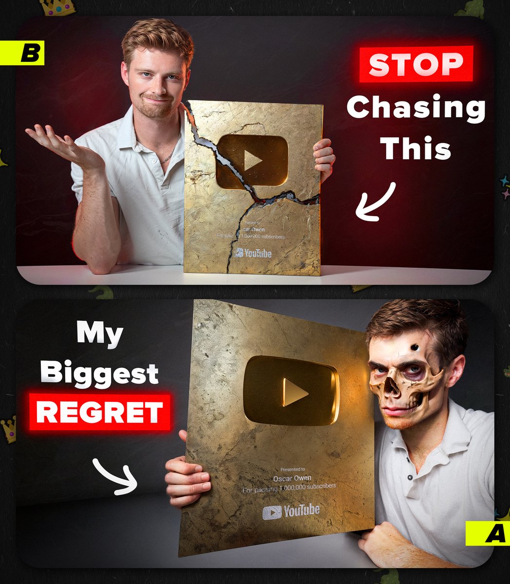 Title: YouTube Subscribers Don’t Matter. This Is What Does

Which one are you guys more likely to click on? 🤔