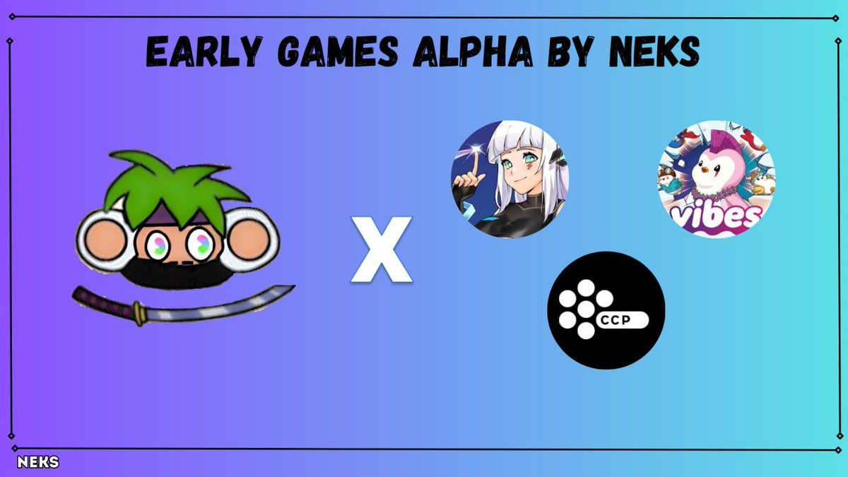 Playing your favorite game and still earning good money was a childhood dream for most of us

The best thing you can do is to participate in early products as this is the stage that is most profitable

Early games list with a huge potential👇