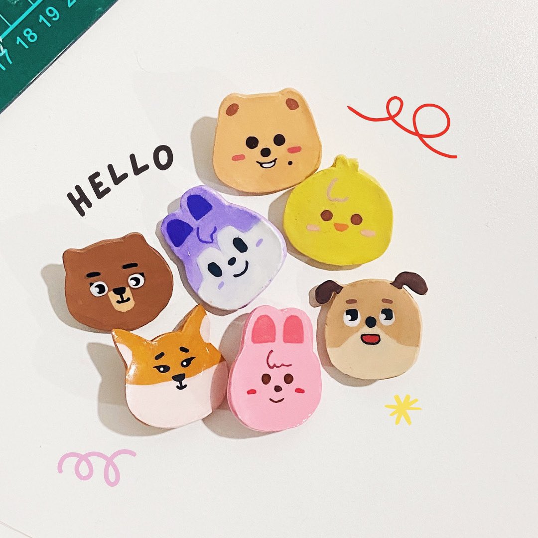 Gwiyomeid's tweet image. OPEN PO Clay Keychain &amp;amp; Claypin
✨Bisa Request✨

Claypin: 35K
Clay keychain: 25K

PROMO: Buy 2 Claypin FREE 1 Clay keychain (khusus 50 orang pertama)

Yang mau order bisa DM yaa💖✨ #claykeychain #kpopfanmerch #kpopstuff