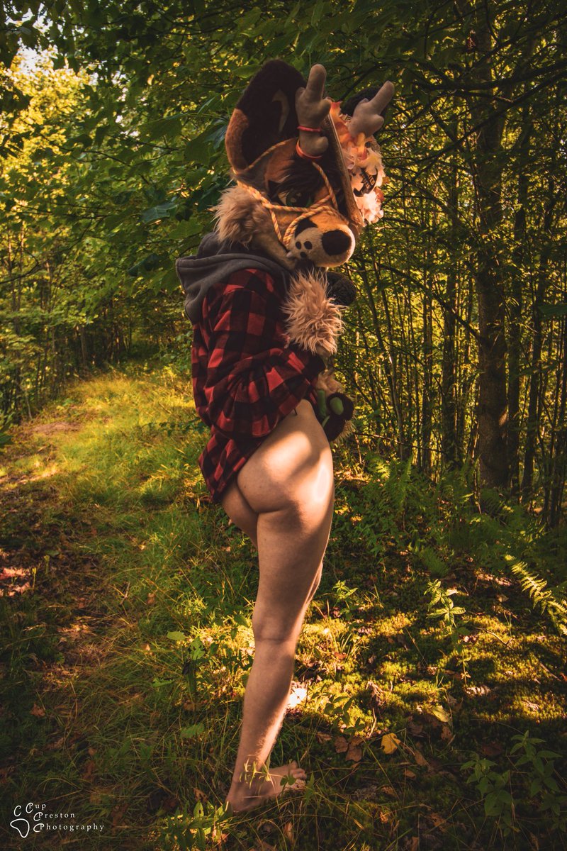 This cute deer showing his tail. <a href="/The_RedAdmiral7/">Admiral 🔞</a>