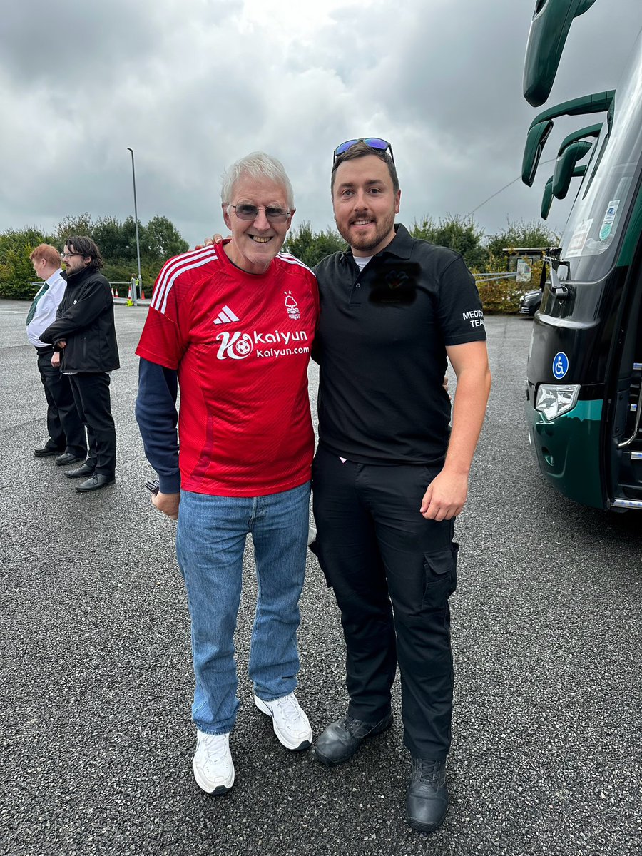 705 days ago I did CPR on Bob whilst volunteering for <a href="/stjohnambulance/">St John Ambulance England</a> at the Amex stadium! Lovely to see you today! ❤️