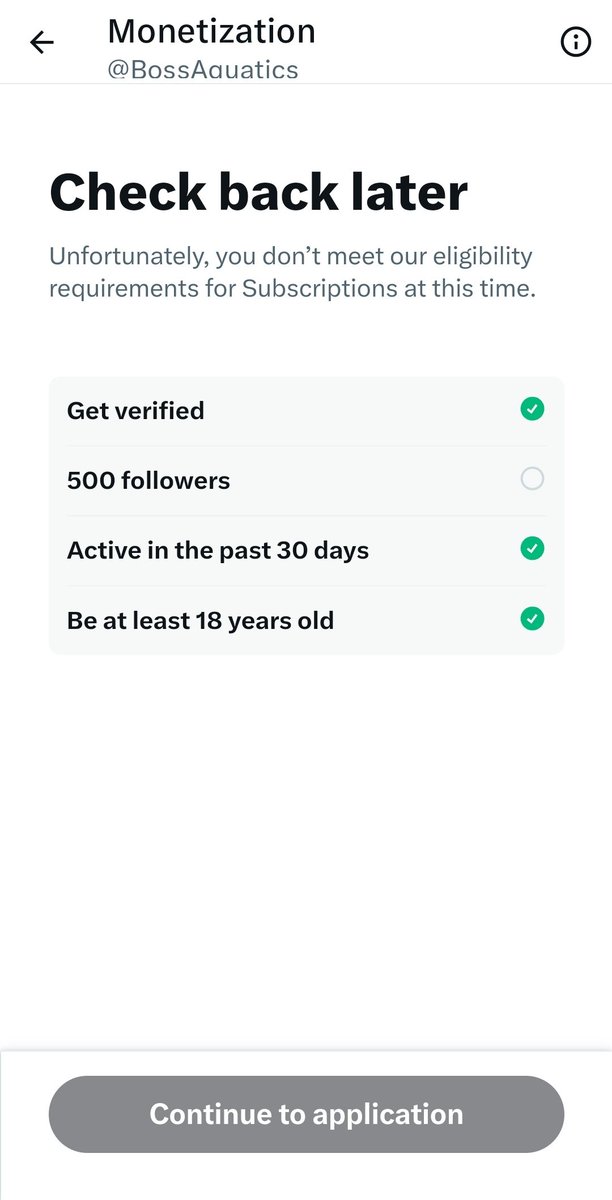 BossAquatics's tweet image. Help me get to 500 so a brother can monetize. Please!🙌🏾