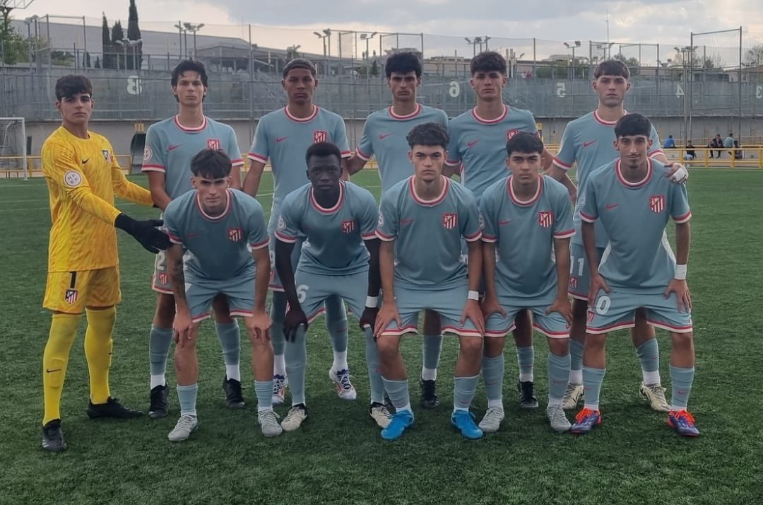 AtletiAcademia's tweet photo. NACIONAL JUVENIL 

Atlético Chopera Alcobendas 04 A 0-3 Atlético de Madrid Juvenil B

⚽ Brayan (2) y Joel https://t.co/DOkVWwlvUk