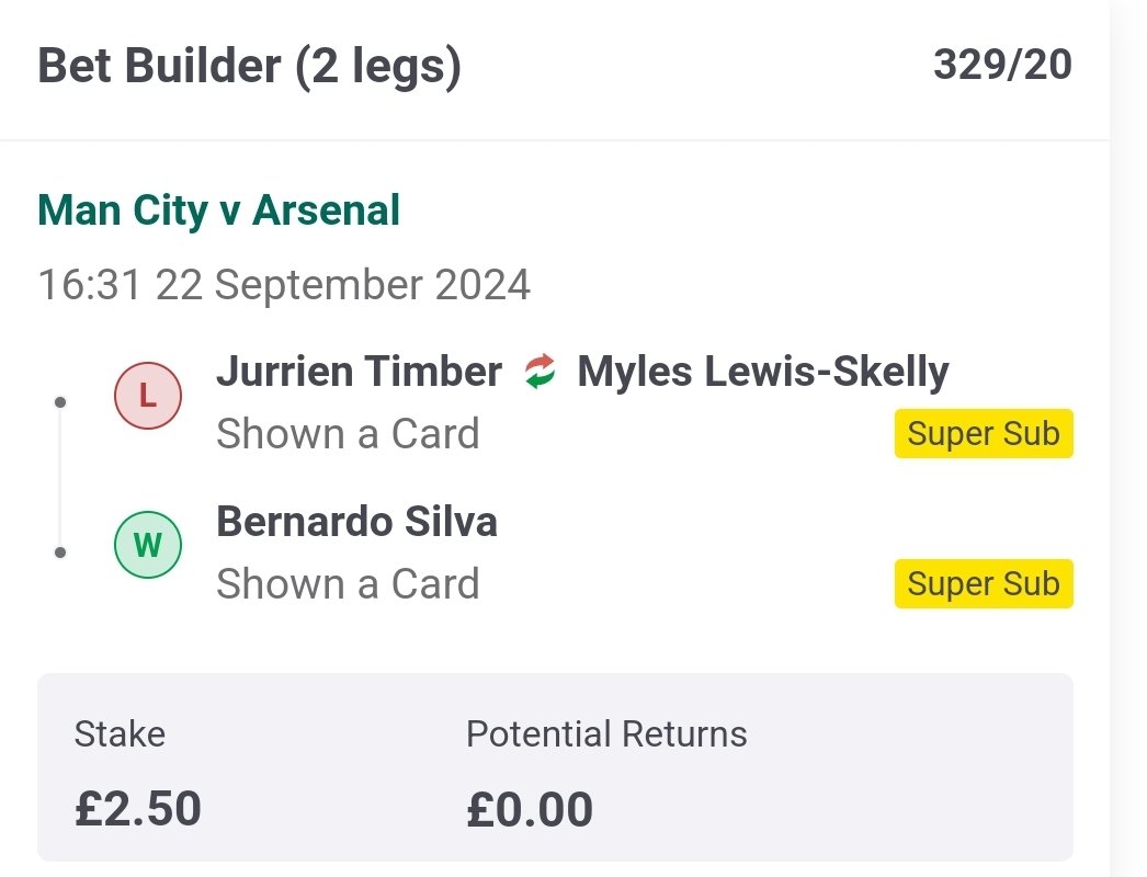Absolute scam Paddy power is not paying out on this, Lewis-Skelly was booked while on the bench so it doesn't count 🤔 <a href="/paddypower/">Paddy Power</a> <a href="/AskPaddyPower/">Ask Paddy Power</a>