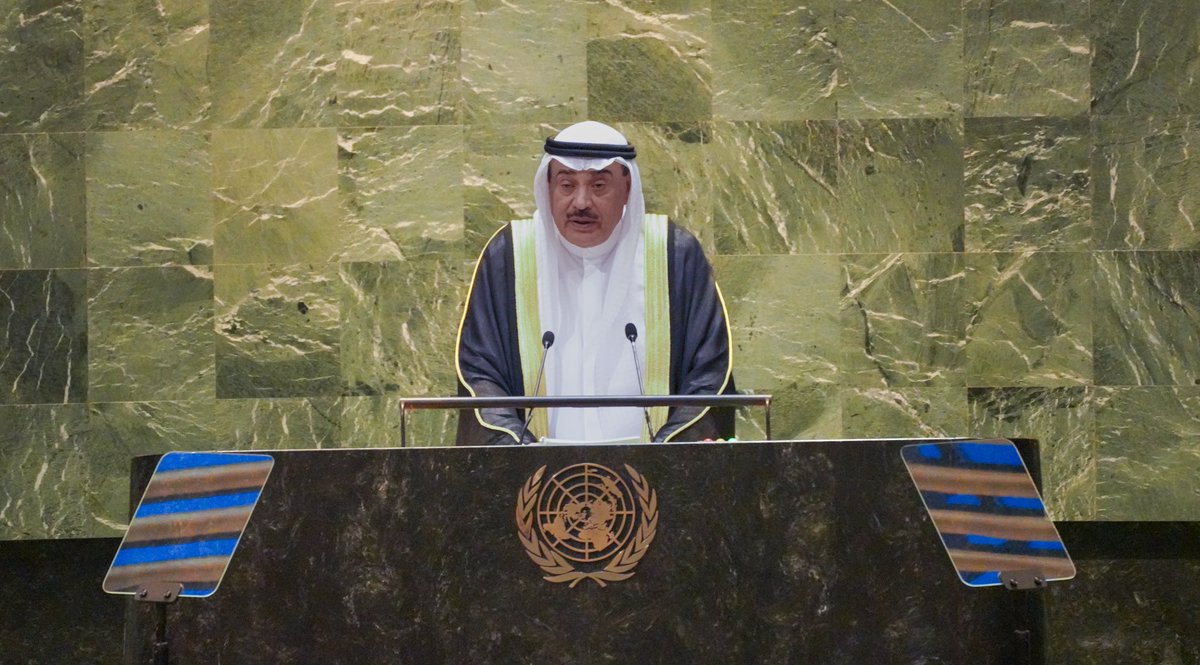 DrMubarak2012's tweet photo. ممثل حضرة صاحب السمو امير البلاد الشيخ مشعل الأحمد الجابر الصباح حفظه الله ورعاه سمو ولي العهد الشيخ صباح خالد الحمد الصباح حفظه الله 

يلقي كلمة دولة الكويت في (قمة المستقبل) حضور مميز  ومواقف ثابتة #الكويت https://t.co/iTIKWOQmkc