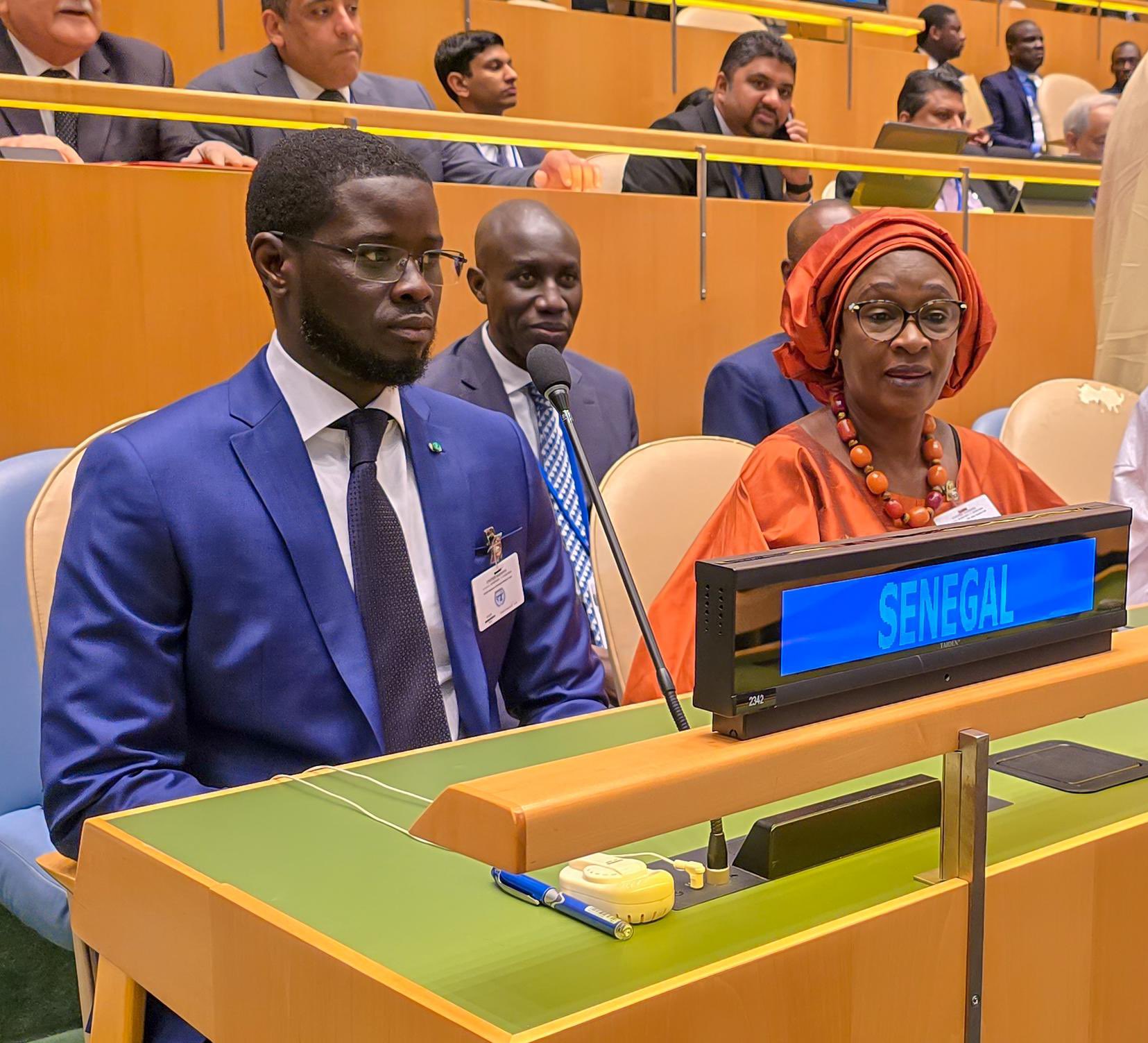 Yassine Fall on X: "Ce 22 septembre 2024, j'ai pris part, au Siège des  Nations unies, à New York, au côté du Chef de l'Etat, S.E.M Bassirou  Diomaye Diakhar FAYE, à la