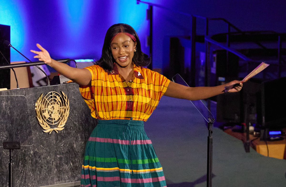 Overwhelmed with pride as my daughter <a href="/cuppymusic/">Cuppy</a> makes history as the first Nigerian to host the UN General Assembly opening session 👏🏾 …F.Ote💲