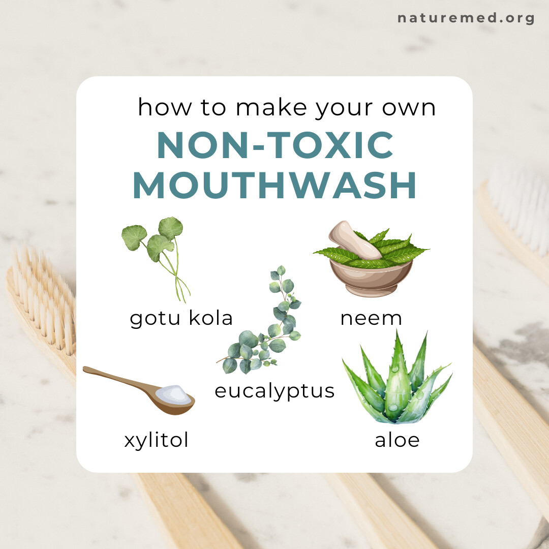 Something to smile about! 😊✨

Whip up a homemade mouthwash just as refreshing as the store-bought blue stuff (but without the chemicals!).

More on natural dental health naturemed.org/natural-treatm…

#DIY #DentalCare