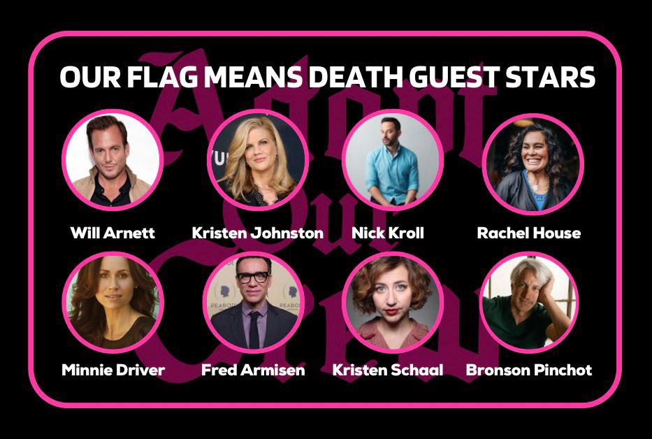 adoptourcrew's tweet image. We’re bringing this one back! 

#OurFlagMeansDeath has had some incredible guest stars so far. Who would be your dream guest star for S3?

#supnetflix #AdoptOurCrew