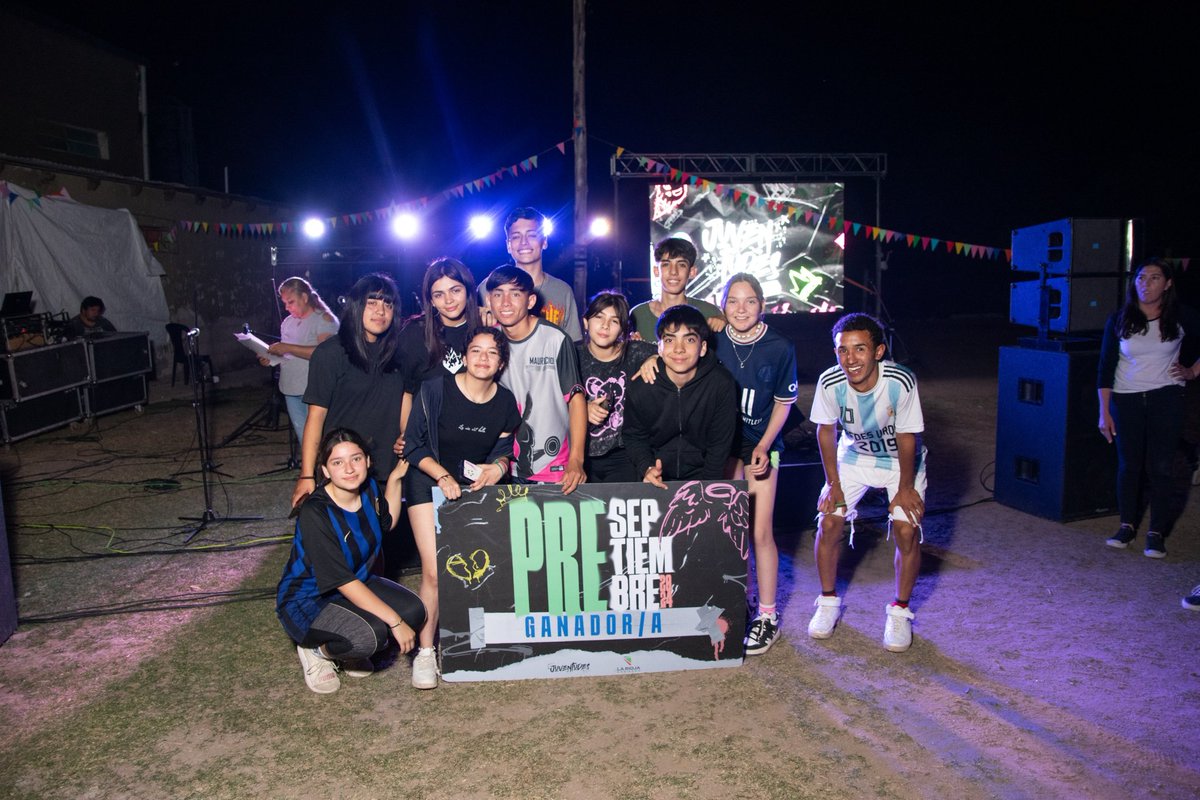 #PreSeptiembre en el dro. Ángel Vicente Peñaloza. Muchos jóvenes se incribieron y demostraron toda su fuerza y talento 🤩.
Muchas felicidades a  los ganadores de la jornada 👏