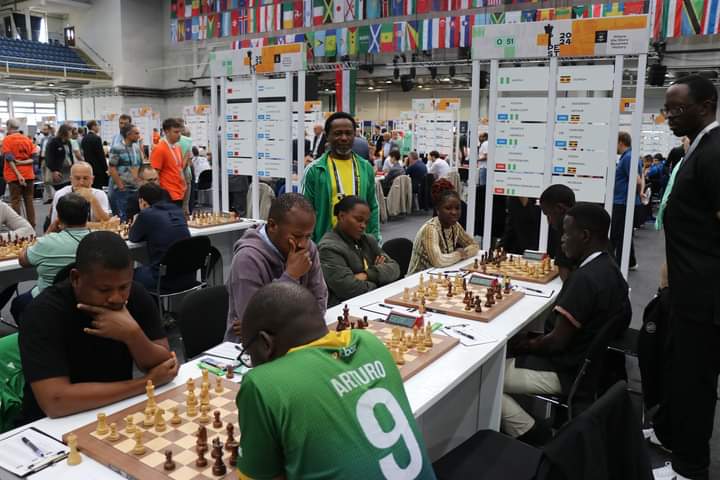 BKigigha's tweet image. Against all odds, it was a 15th place finish in category C for team Nigeria at 45th World Chess Olympiad in Hungary. Thank you @deborahquickpen and Mrs Toritse Ofowino for making us a complete team in the opens despite all the challenges.