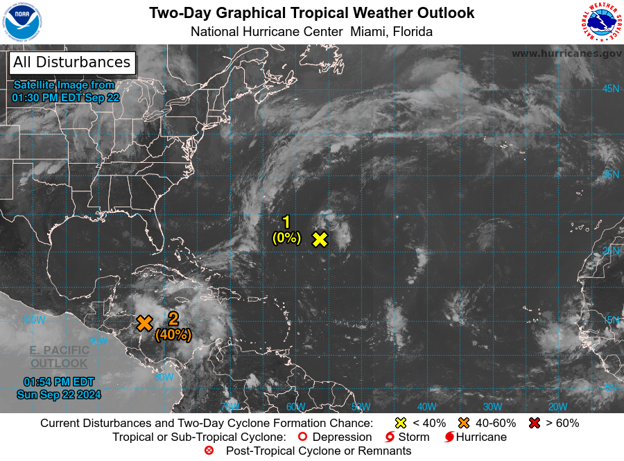 LimWeather's tweet photo. D114 ATL #HurricaneSeason2024 2pm EDT #Invest96L has no chance to become a TC in 2 and 7 days!
#Wxtwitter #Wxx #Tropicswx #hurricaneseason #AL96 #96L #Invest96L https://t.co/DKStnijpPf