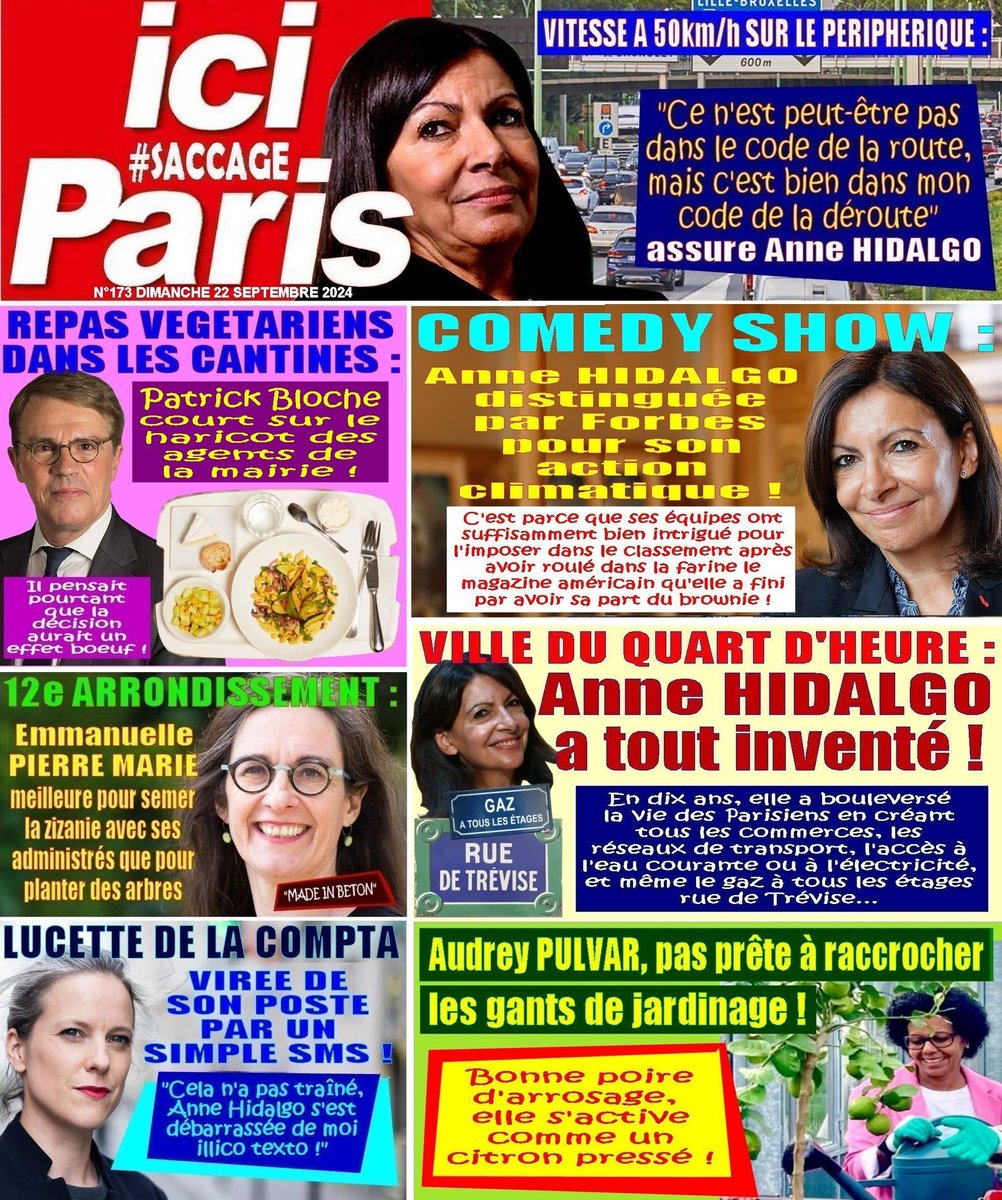 Retrouvez toute l’actualité de la semaine avec un nouveau numéro incontournable de Ici #saccageparis !
#saccageparis #TahitiGate #TaxeFonciere #Hidaldemission #Paris2024 #loiPLM #HidalgoOut2026
