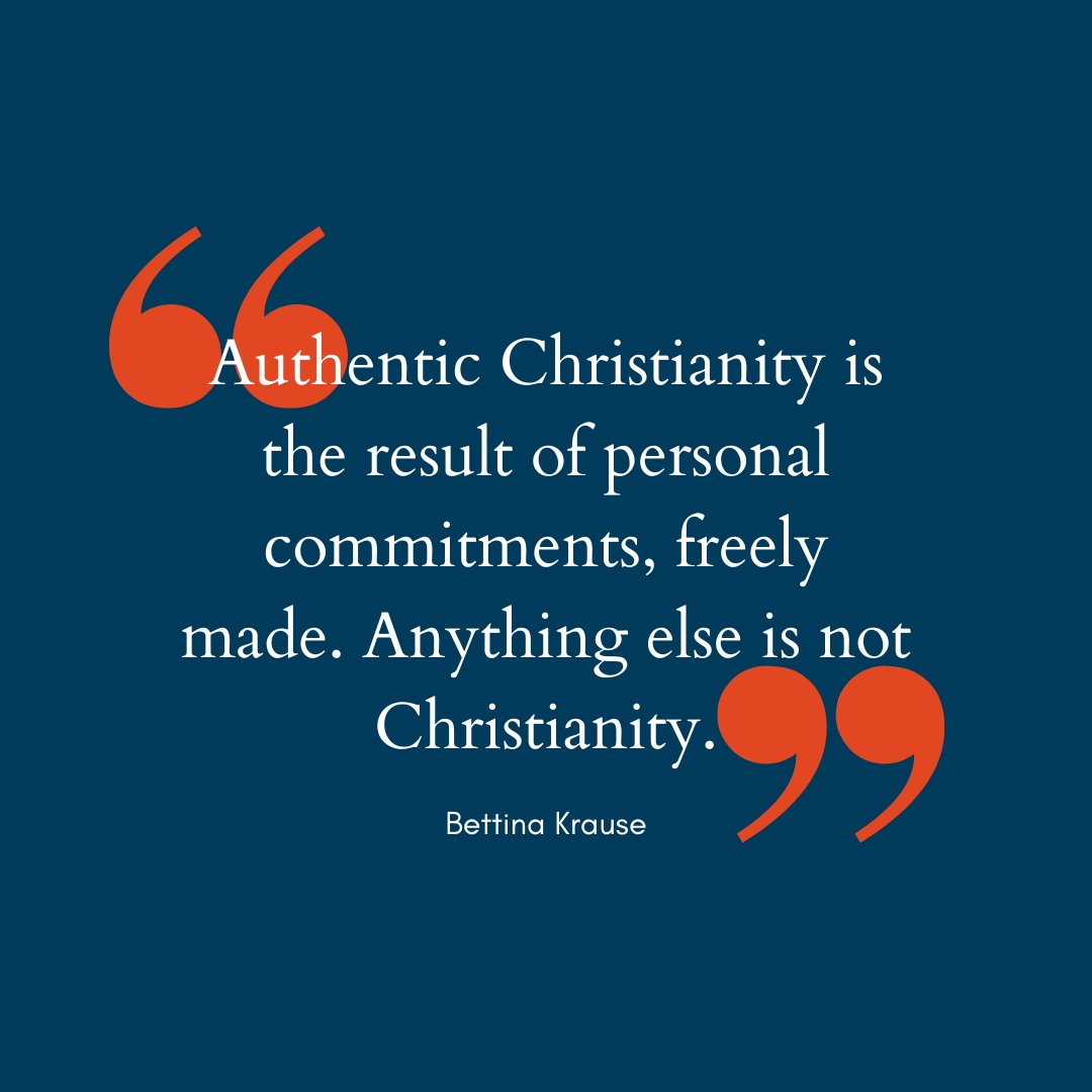 Can Christianity be enforced by law? True faith comes from personal, freely made commitments, not mandates. Bettina Krause discusses this in "How Not to Build a Christian America." Read more on @LibertyMagazine: bit.ly/3LUOLWU #ReligiousLiberty