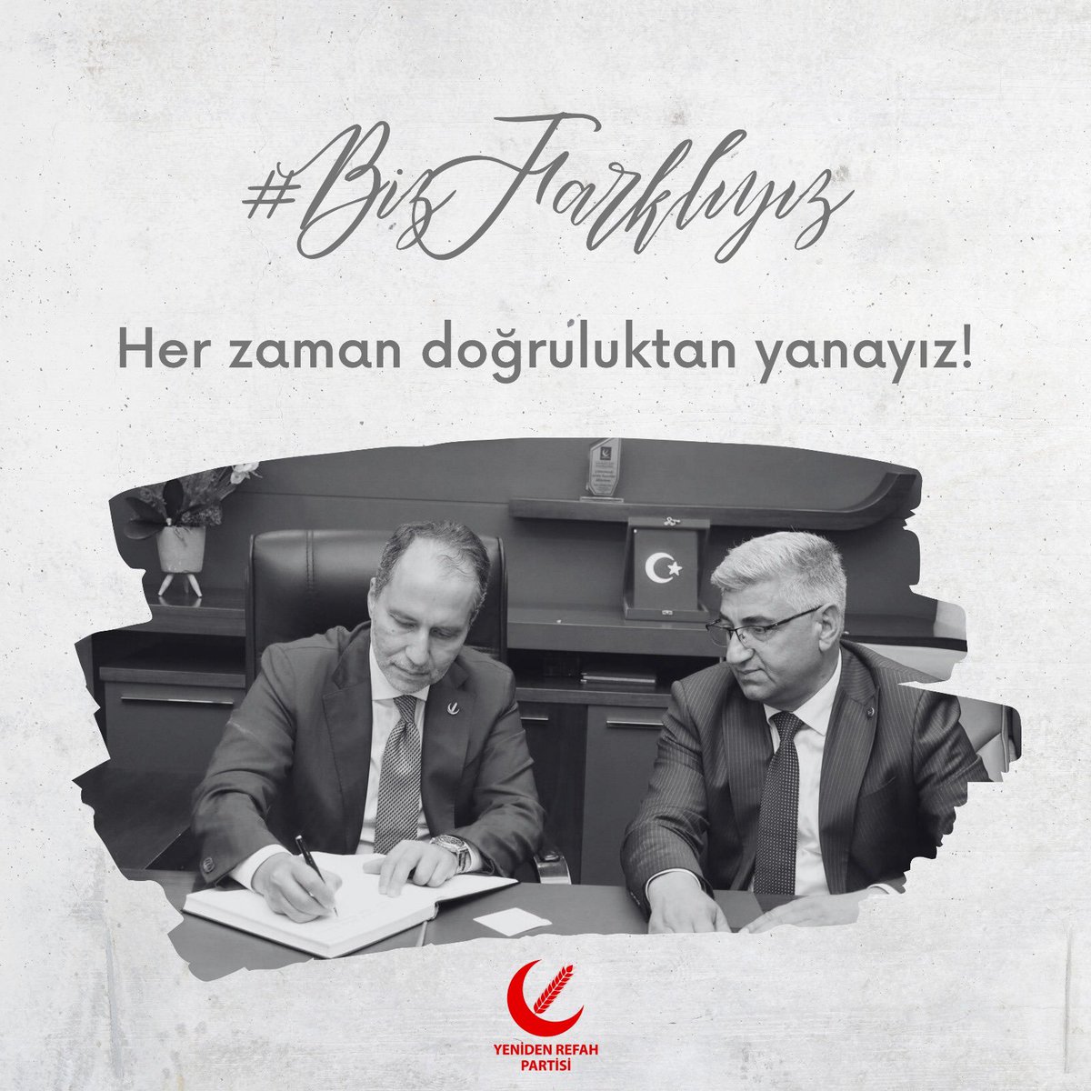erbakanfatih's tweet photo. #BizFarklıyız her zaman doğruluktan yanayız! https://t.co/GRwOU7mpVz