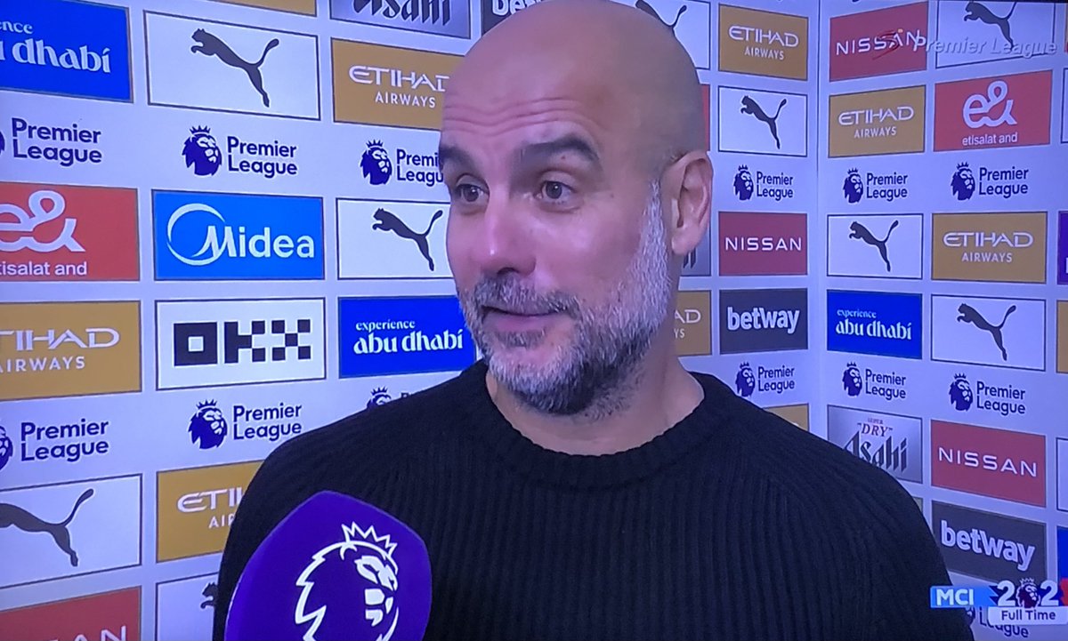 propsMCFC's tweet image. 🗣️Pep Guardiola:" 10 men, 11 men or 13 men, they were still going to play the same style here."

😭😭