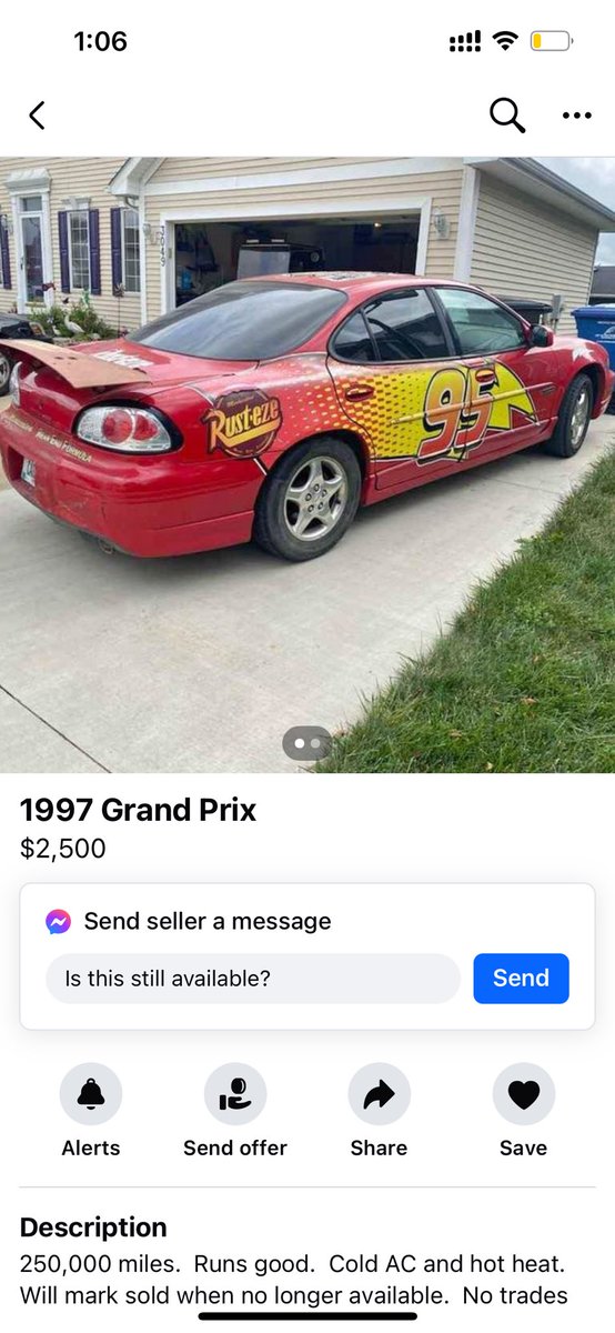 upgrade from blueberry to kachow like come on