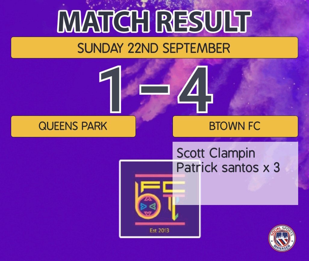Great performance all round today. Could have been more with more clinical finishing but credit to Queens Park, who fought hard until the final whistle.