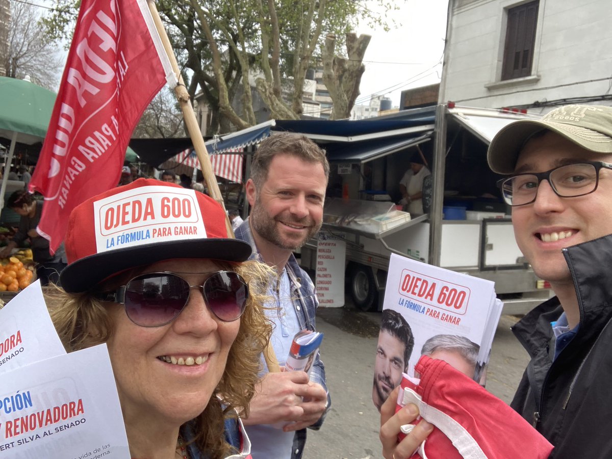 #Ojeda600 en cada barrio de Montevideo <a href="/RobertSilvaUy/">Robert Silva</a> <a href="/creceuy/">CRECE</a> 🚩🇺🇾