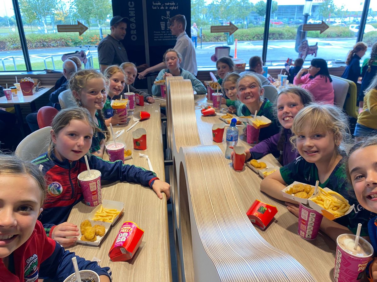 A great finish to U10 season today - 35 girls played 8 games against teams from Leinster in LGFA blitz in Portlaoise - these girls have made great progress throughout the season and finished it off with a well deserved party - the future is bright for this group