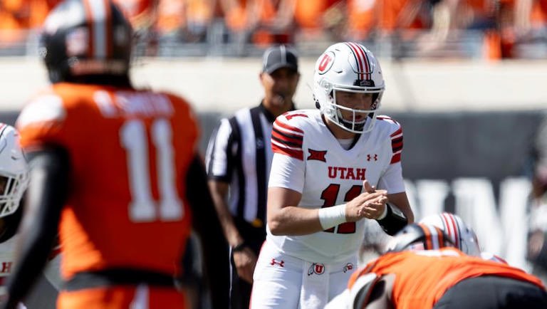 UTESPN's tweet photo. Update:
Regular Season away game wins vs ranked teams:
Isaac Wilson: 1
Cam Rising: 0
Cam Rising has beat ranked teams on the road at neutral sites only.
#Utah #Utes #UBoyz #CTESPN #CTESPNut #IsaacWilson #CamRising https://t.co/UoQQEpuILB