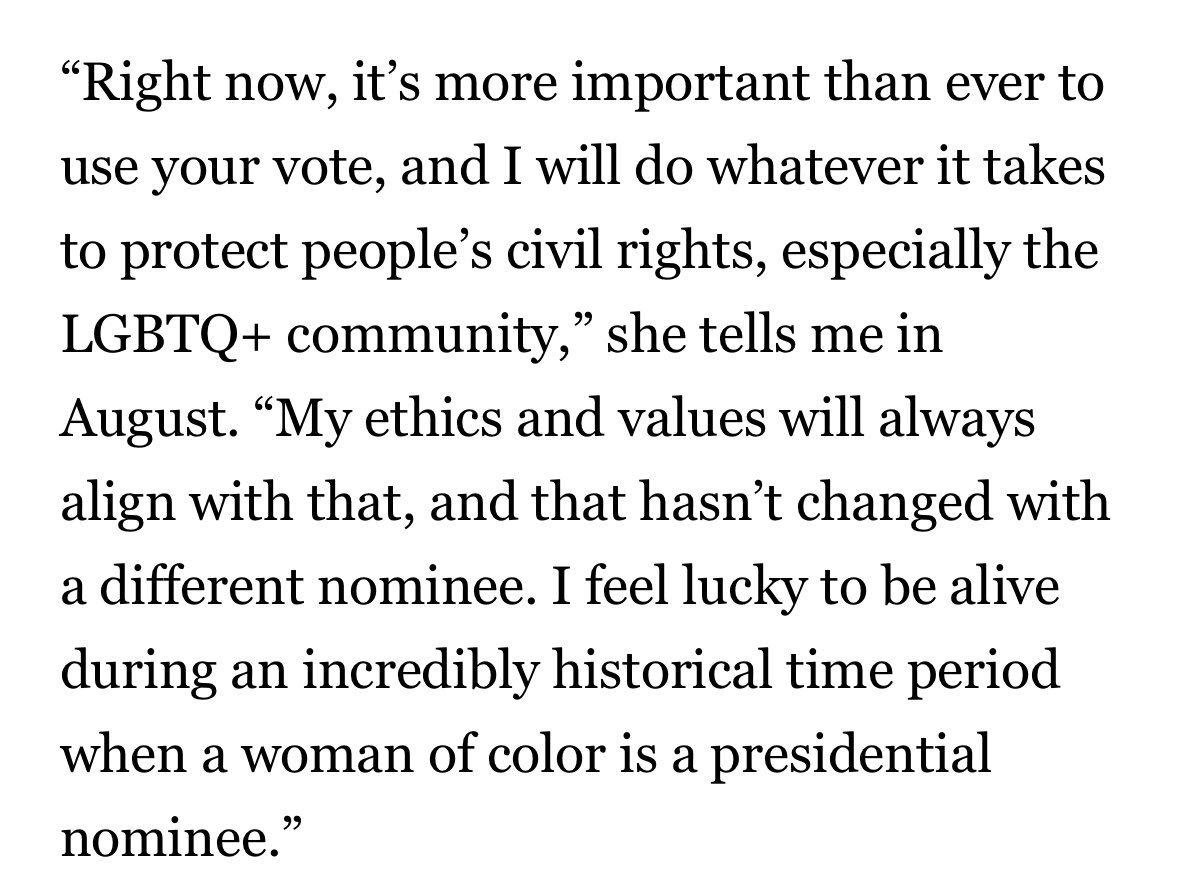 I’m sure everyone enraged by that Chappell Roan quote is already aware that she said it two months ago and it was reported two weeks ago and that in the original source she elaborates on her intentions to vote? Because I know y’all would not fall for some low-effort rage bait…