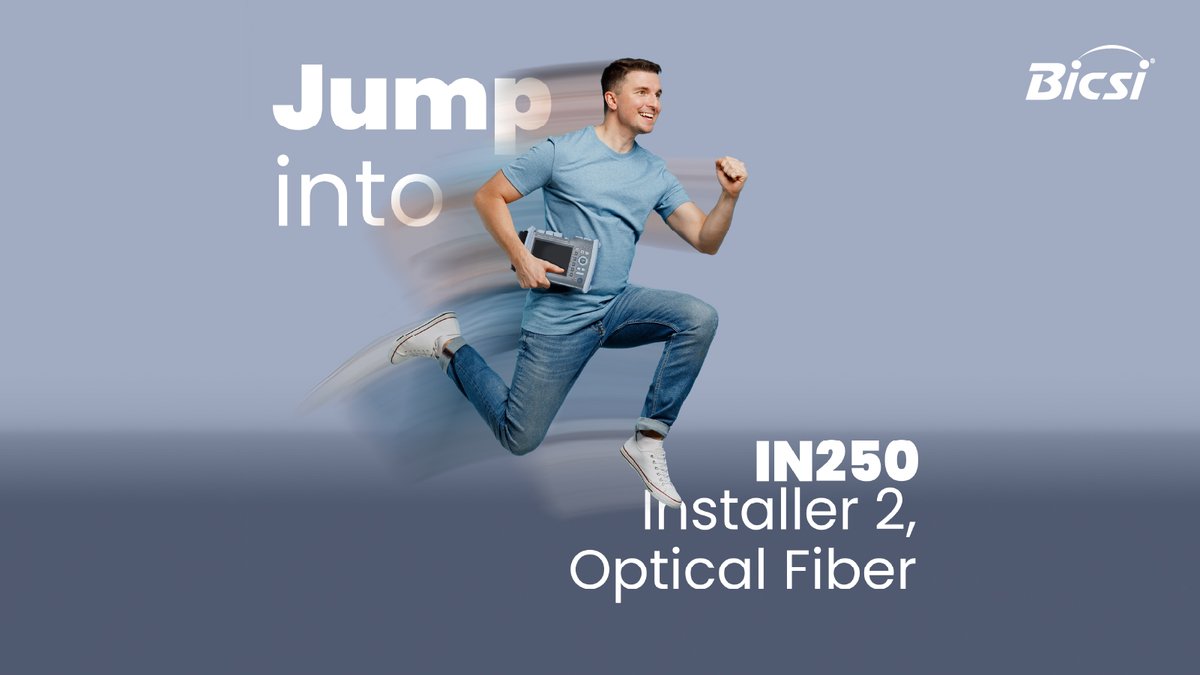 BICSIEducation's tweet photo. Do you have employees who need to advance their installation skills? Our Installer 2, Optical Fiber training course will equip installers with fiber transmission principles &amp; general safety practices with fiber cabling. Let BICSI help you assist your team!
https://t.co/xBye67iWbR https://t.co/jO7u6tVB7j