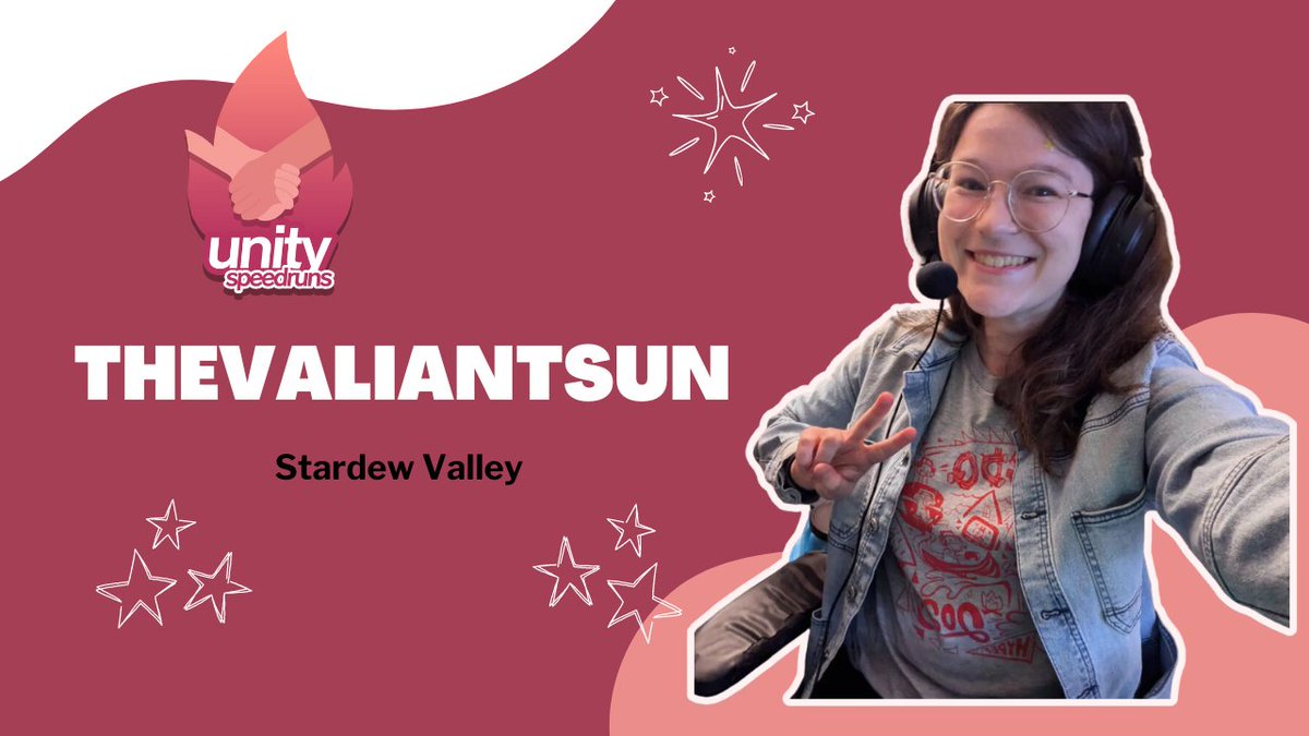 The math is mathing! <a href="/thevaliantsun/">theValiantSun</a> will be joining us for #UnitySpeedRun They are a  mathematician by day and a gaymer by night. They have a passion for both speedrunning and raising money for charity. Schedule and Stream Link Below!